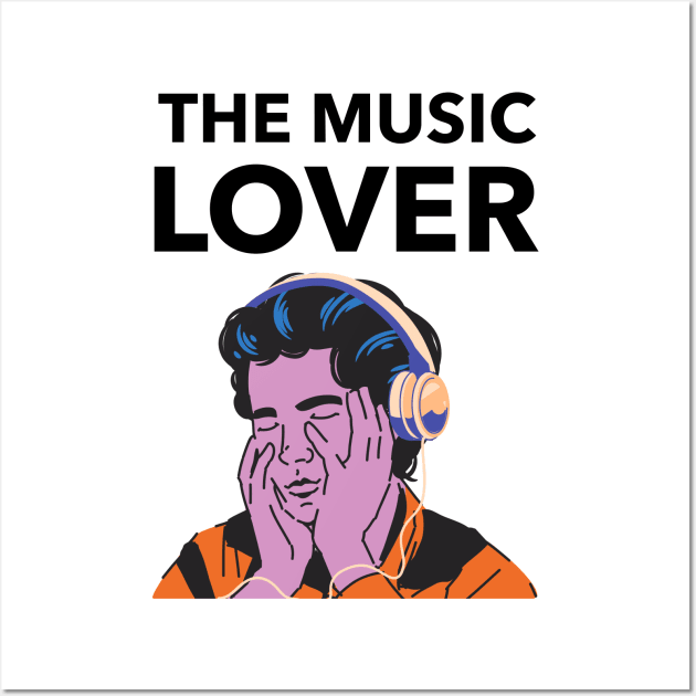 The Music Lover Wall Art by Jitesh Kundra